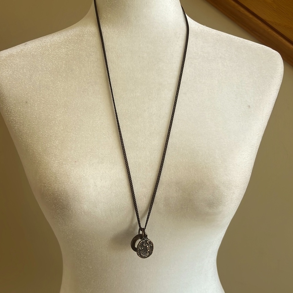 Bronze Necklace Ring and Coin 15” New in box